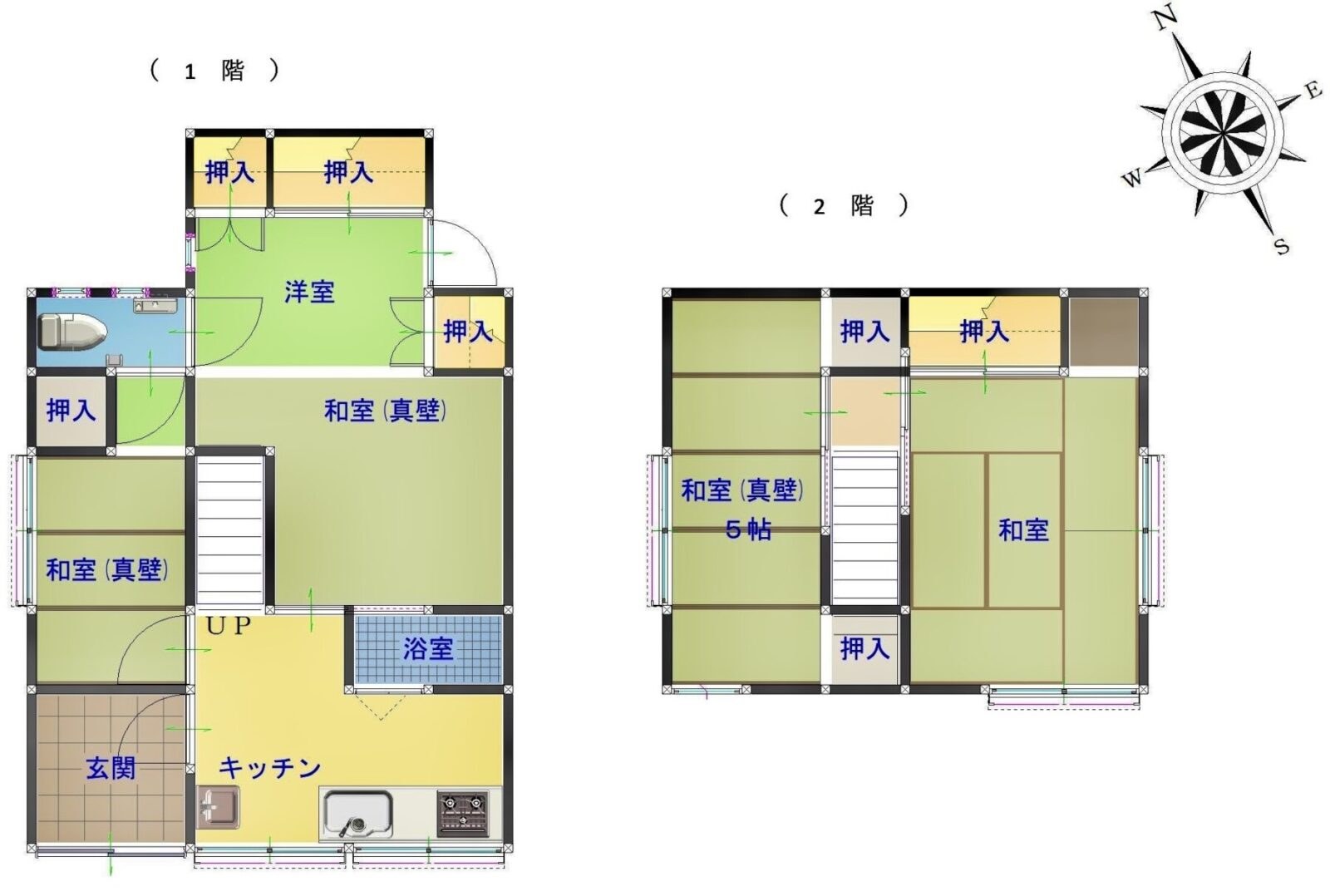 和歌山市関戸の中古住宅（現地ご案内可能です！） 写真2