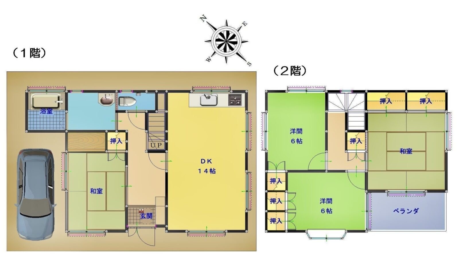 岩出市西西国分の中古住宅 サムネイル3